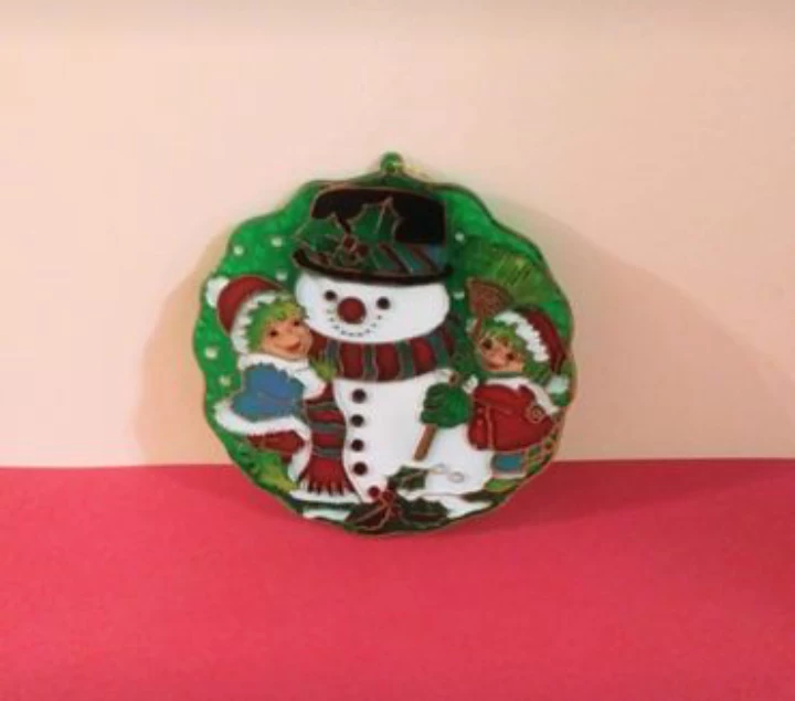 ⛄ Snowman Sun Catchers - 2-Piece Set ⛄ image indicator(3)