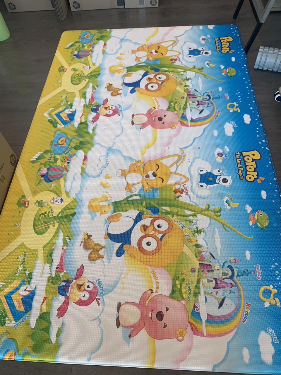 Large Double sided Pororo play mat - photo 3