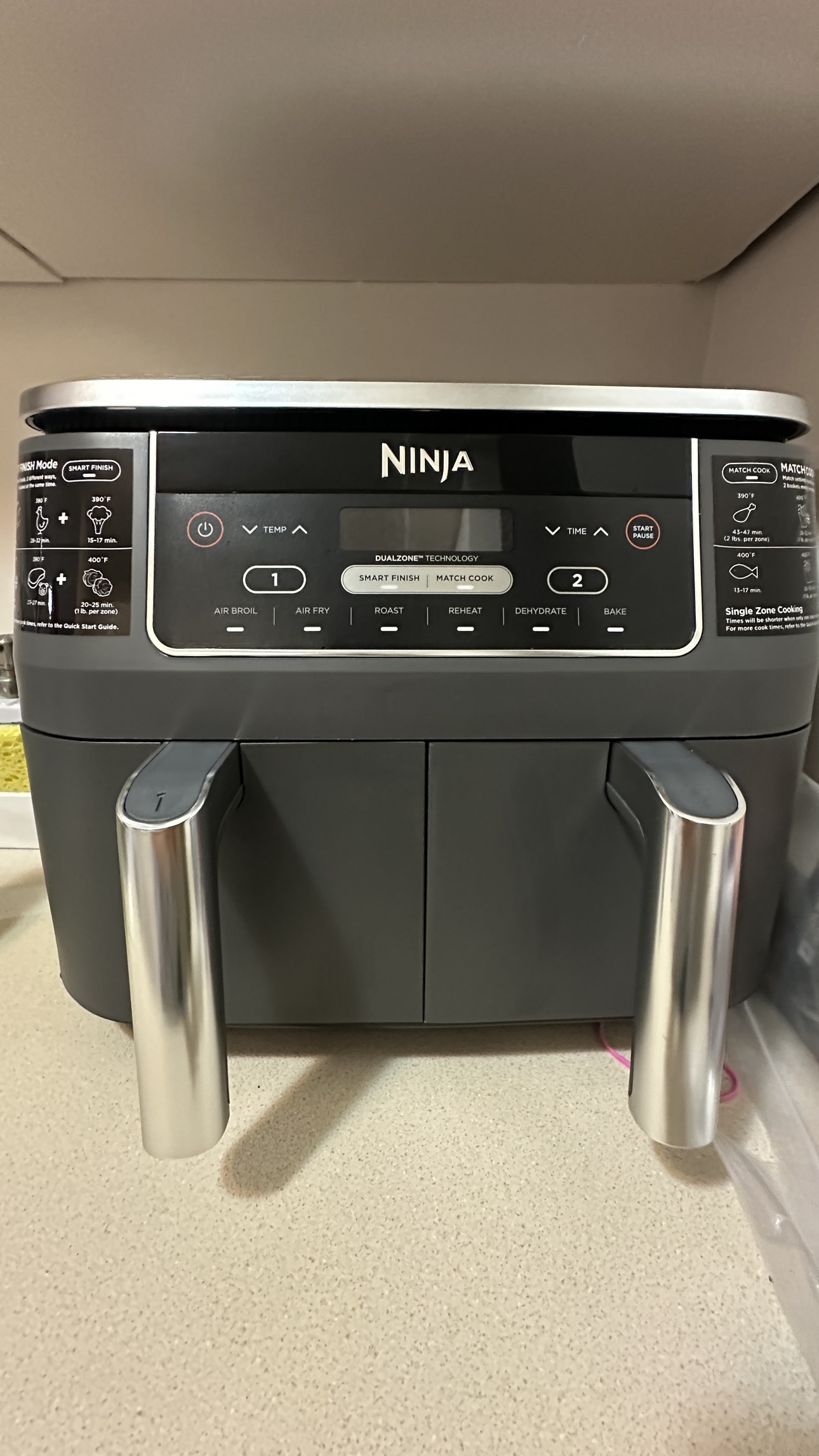 Ninja dual air fryer