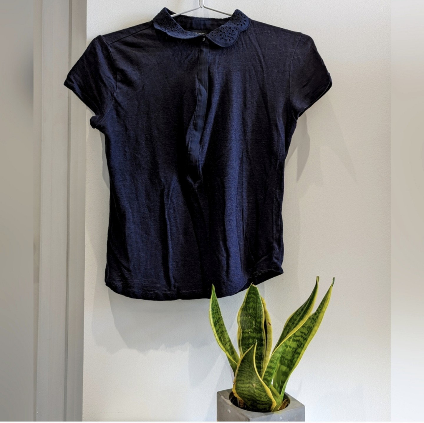 Ann Taylor Size S 100% Linen Shirt