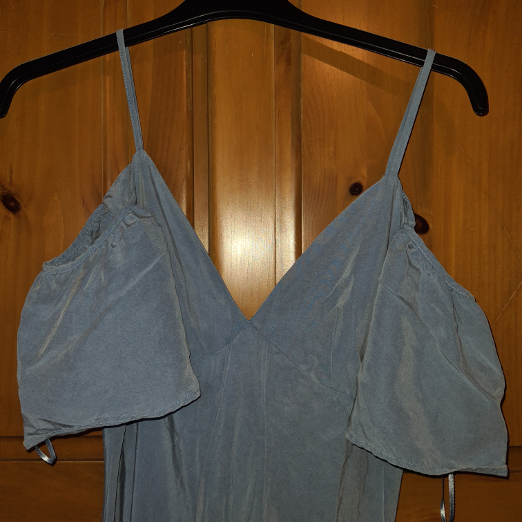 Zara - Light Blue Cold Shoulder dress image indicator(5)