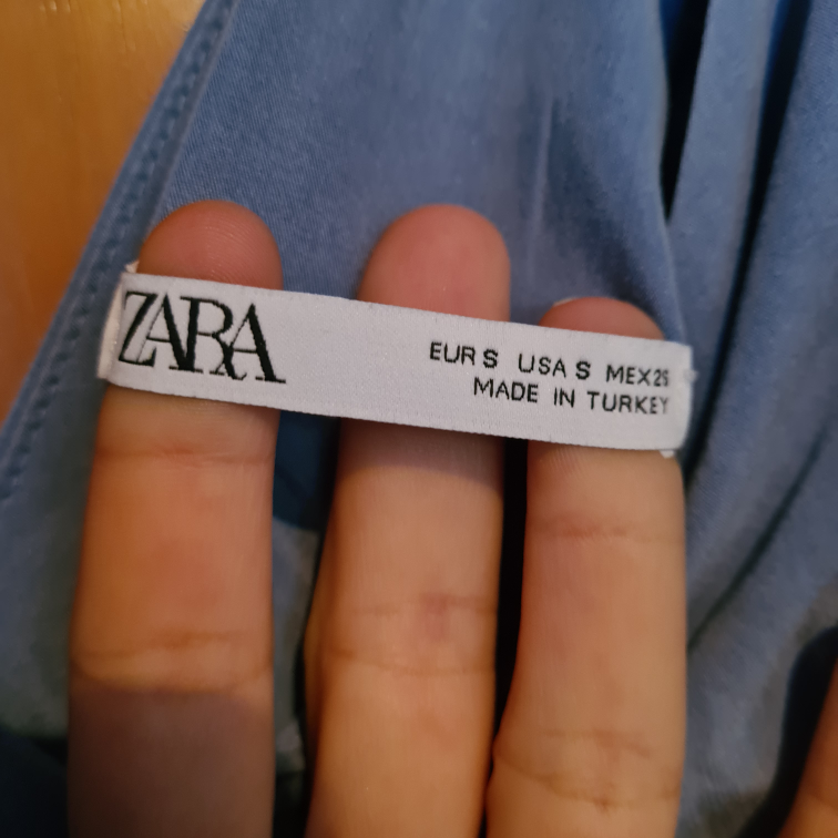 Zara - Light Blue Cold Shoulder dress image indicator(6)