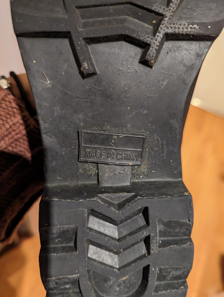 Rubber boots size 9.5 image indicator(4)