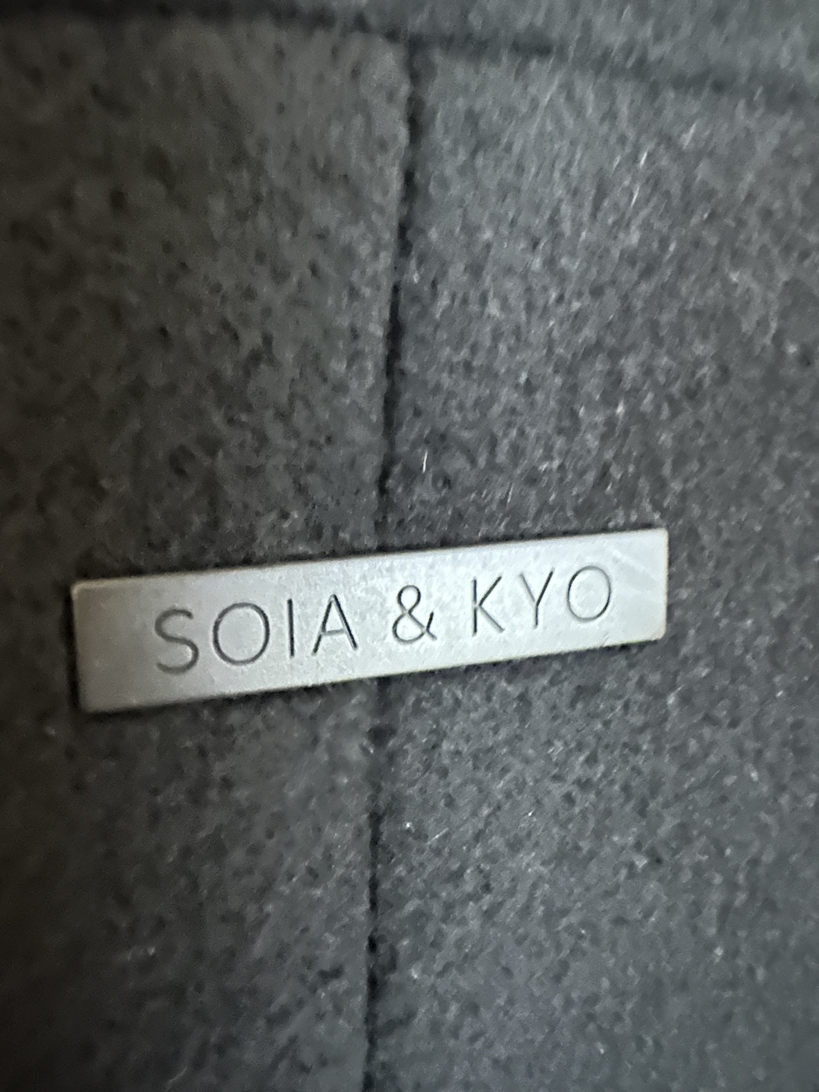 Woman coat Fall /Winter black SOIA & KIO - photo 5