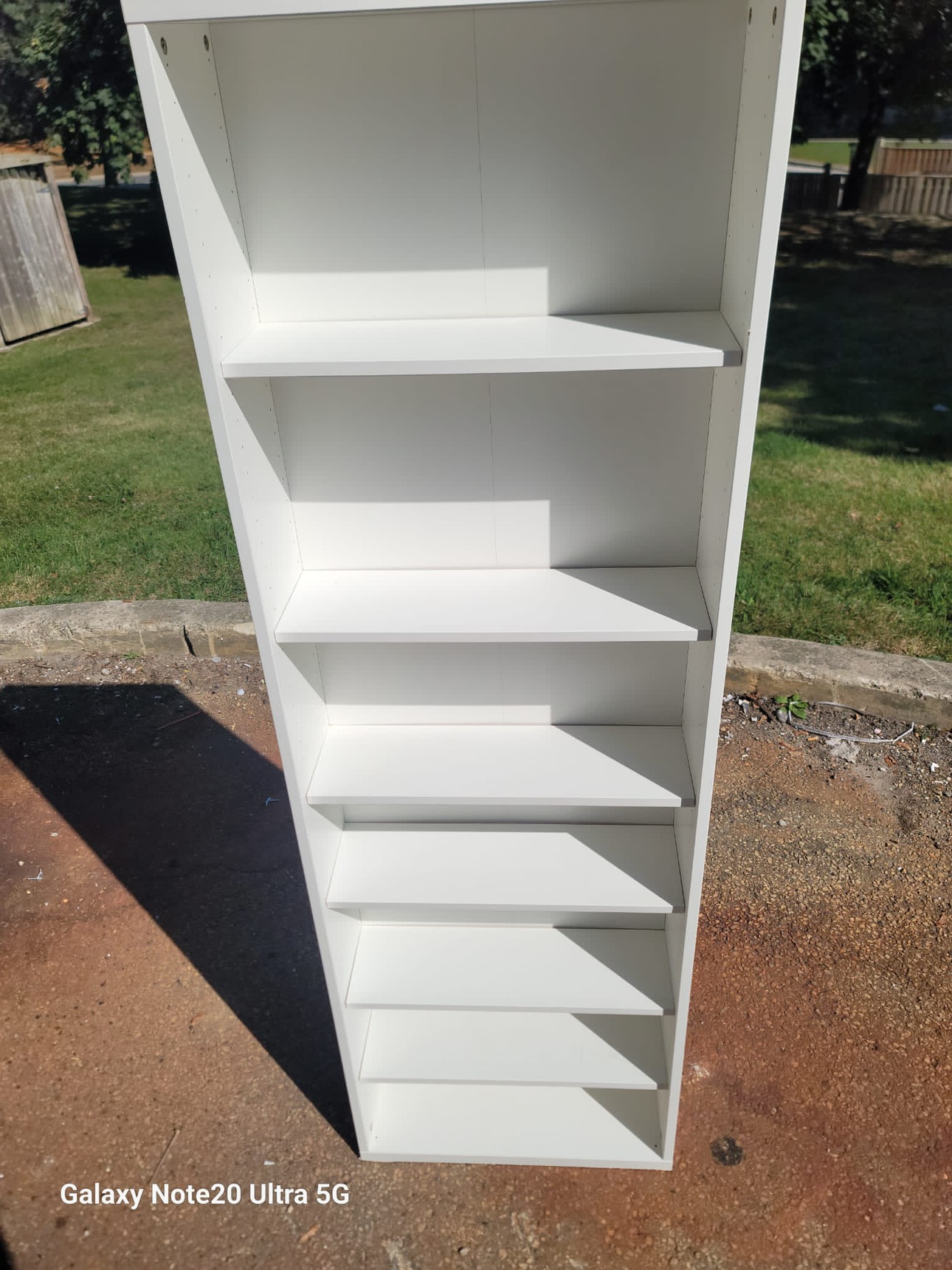 IKEA WHITE BOOK SHELF SIZE 23.5x8H76 - photo 4