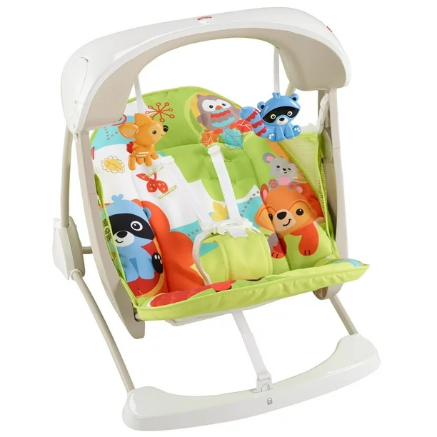 Fisher-Price Woodland Friends Take-Along Swing & Seat thumbnail