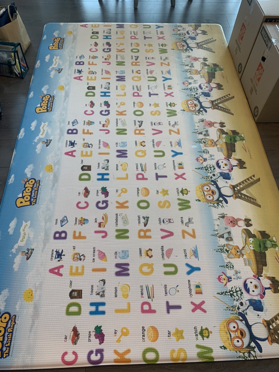 Large Double sided Pororo play mat - photo 2