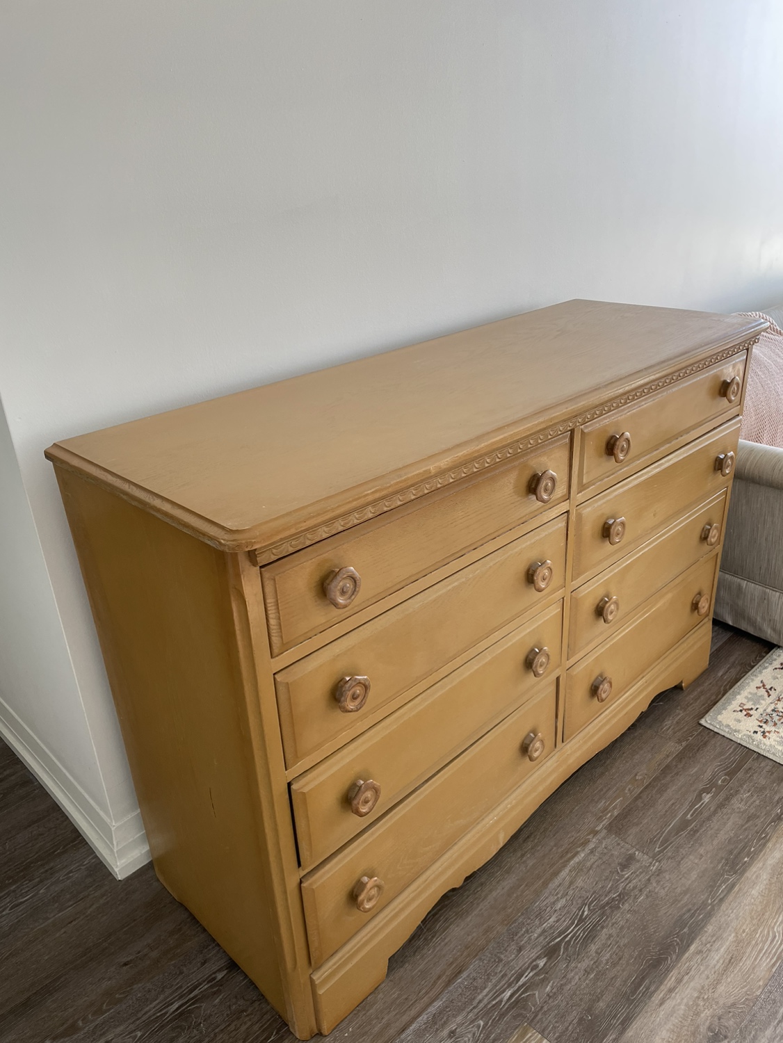 wooden chest of drawers, dresser - photo 2
