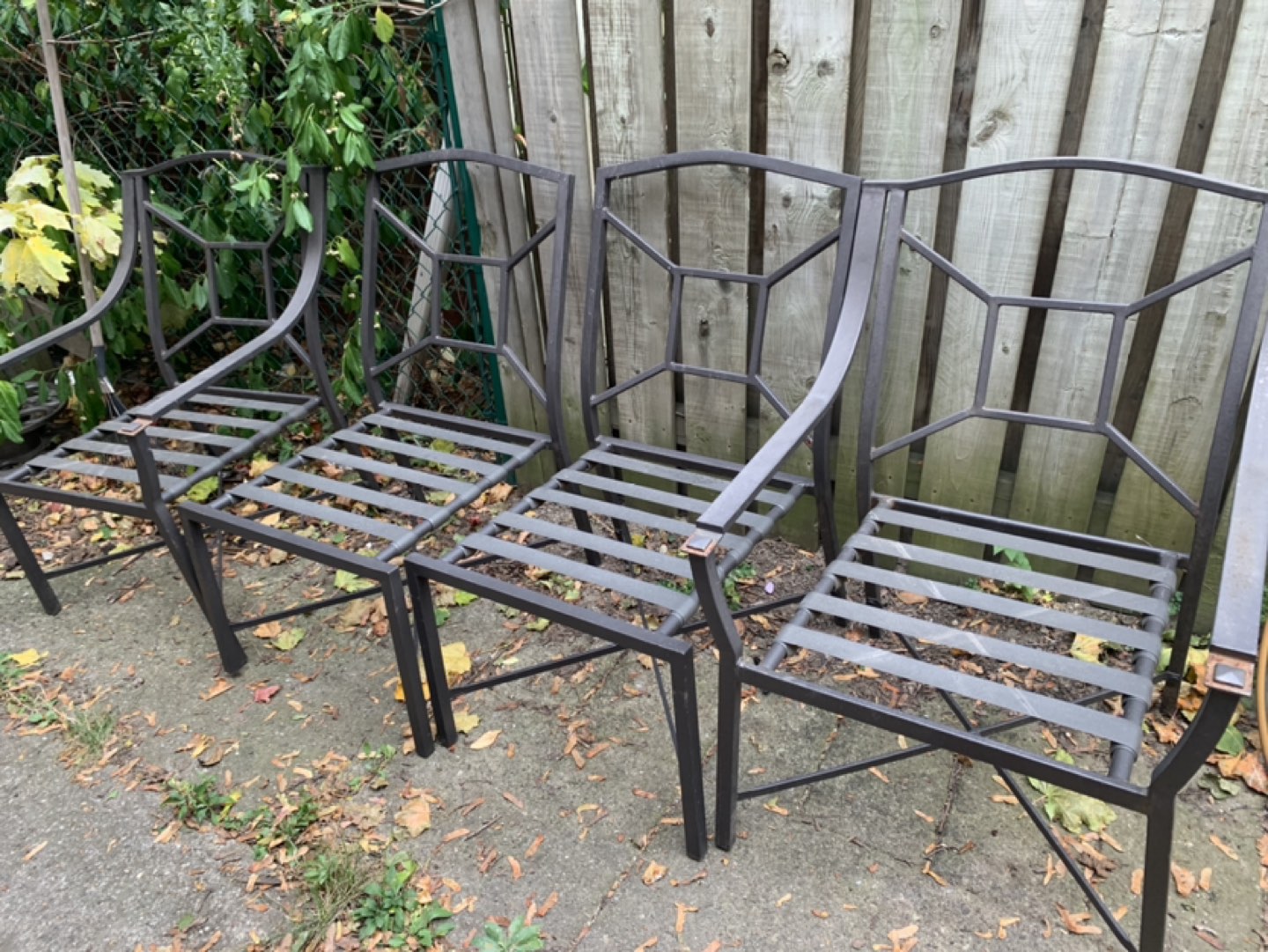 Patio chairs