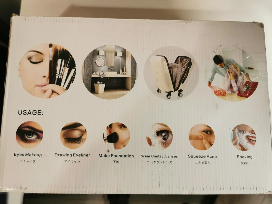 led mirror 10x image indicator(4)