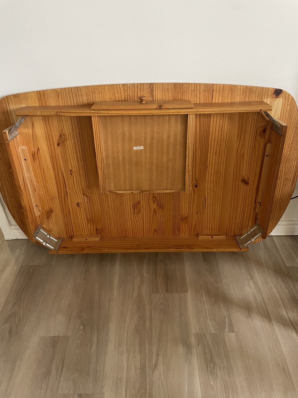 #Freecycle large heavy table with drawer - photo 2