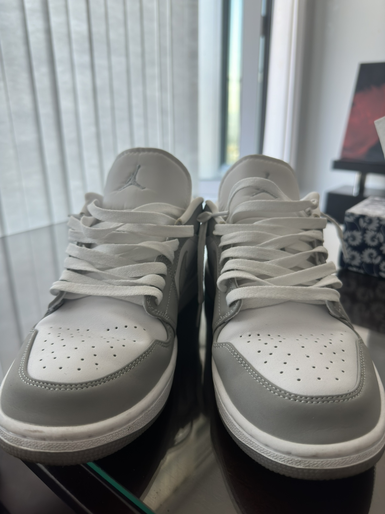 Nike Jordan 1 white grey