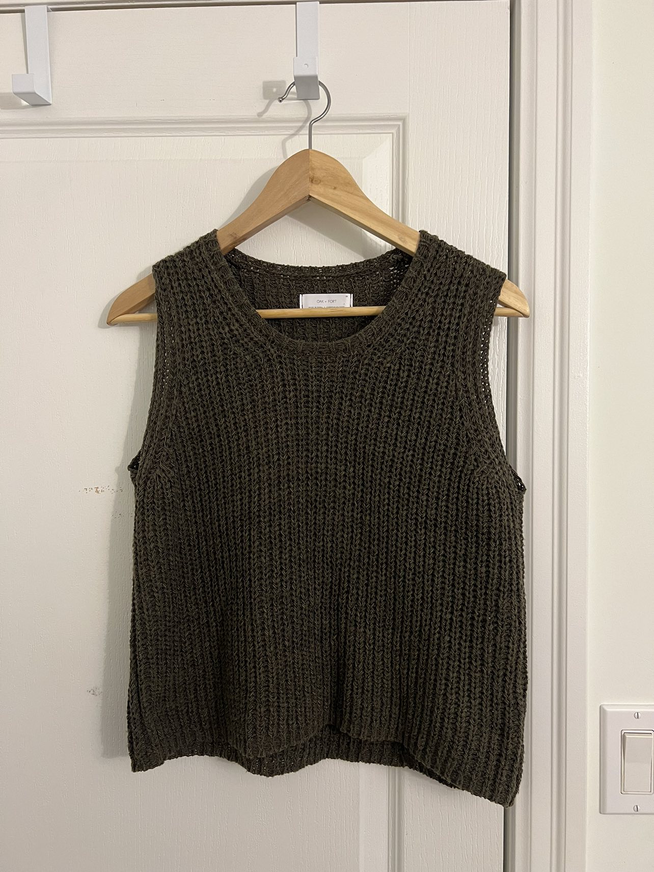 Oak + Fort knit vest thumbnail