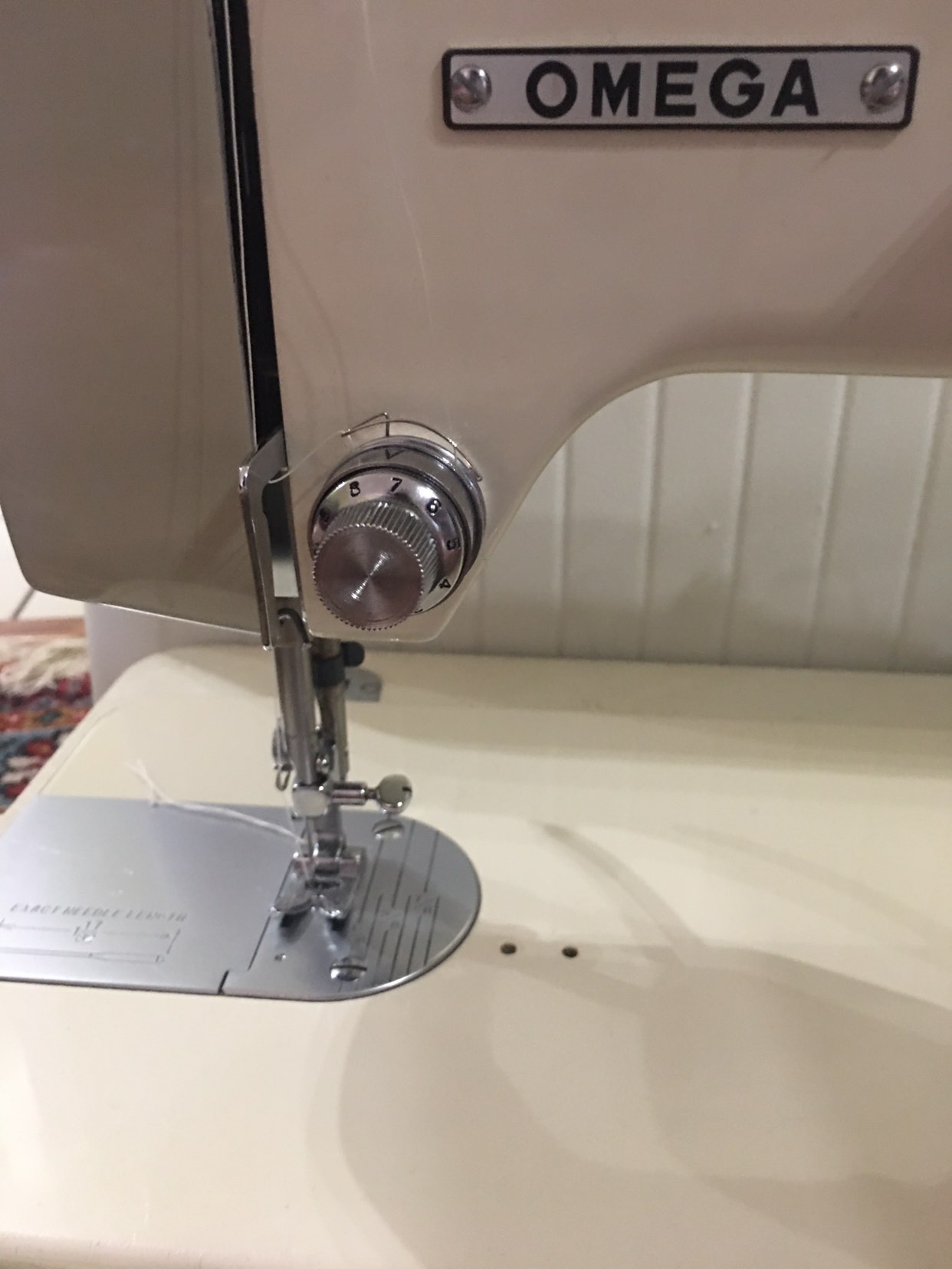 Omega sewing machine negotiable image indicator(3)