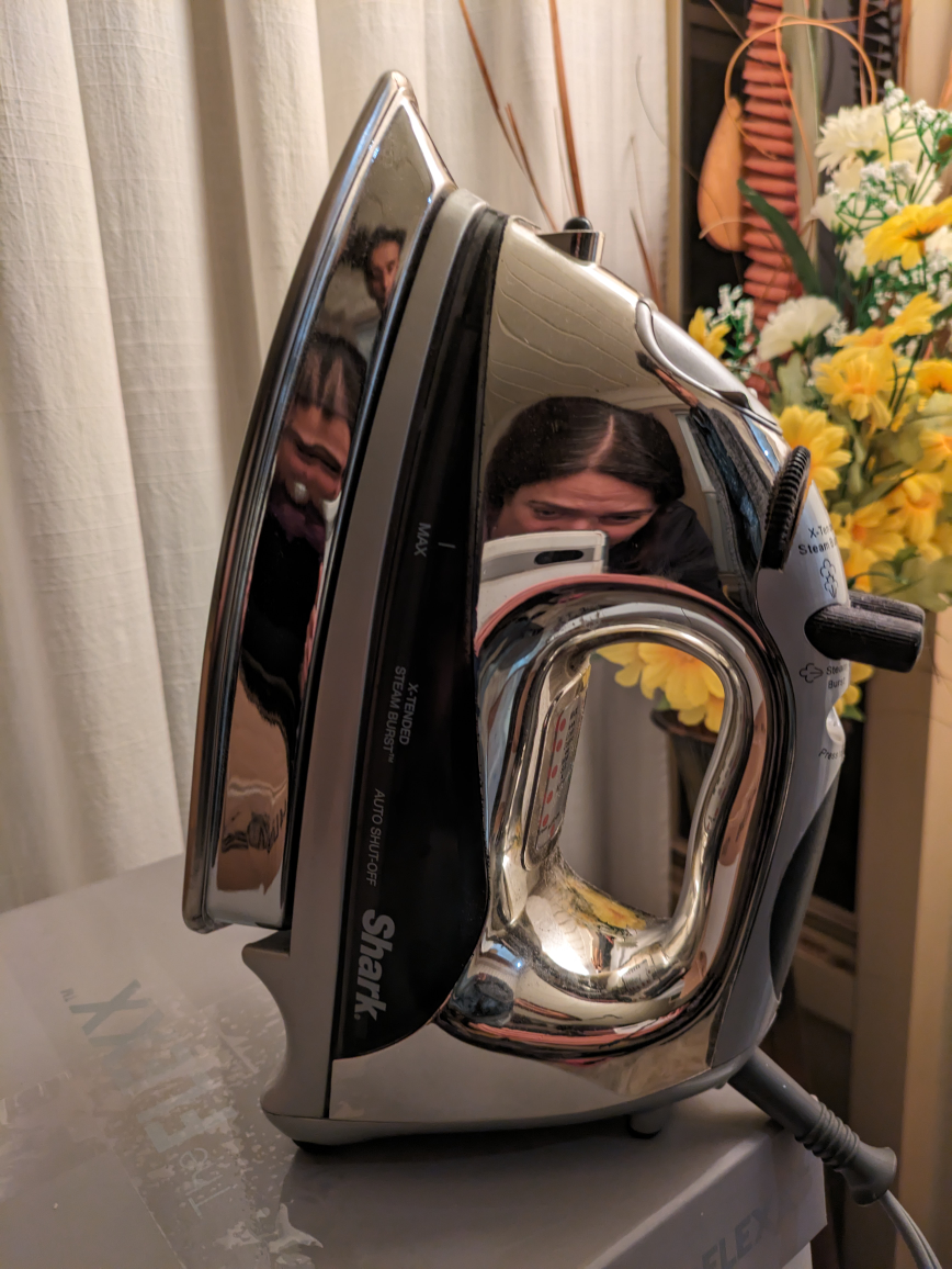 shark brand iron