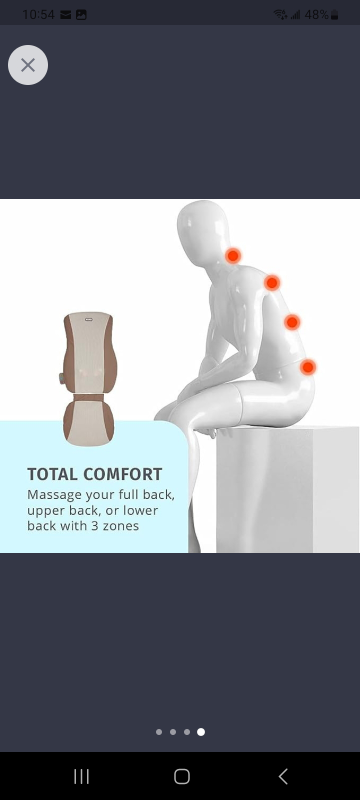 HoMedics Shiatsu Massage Cushion Sale with Heat - photo 4