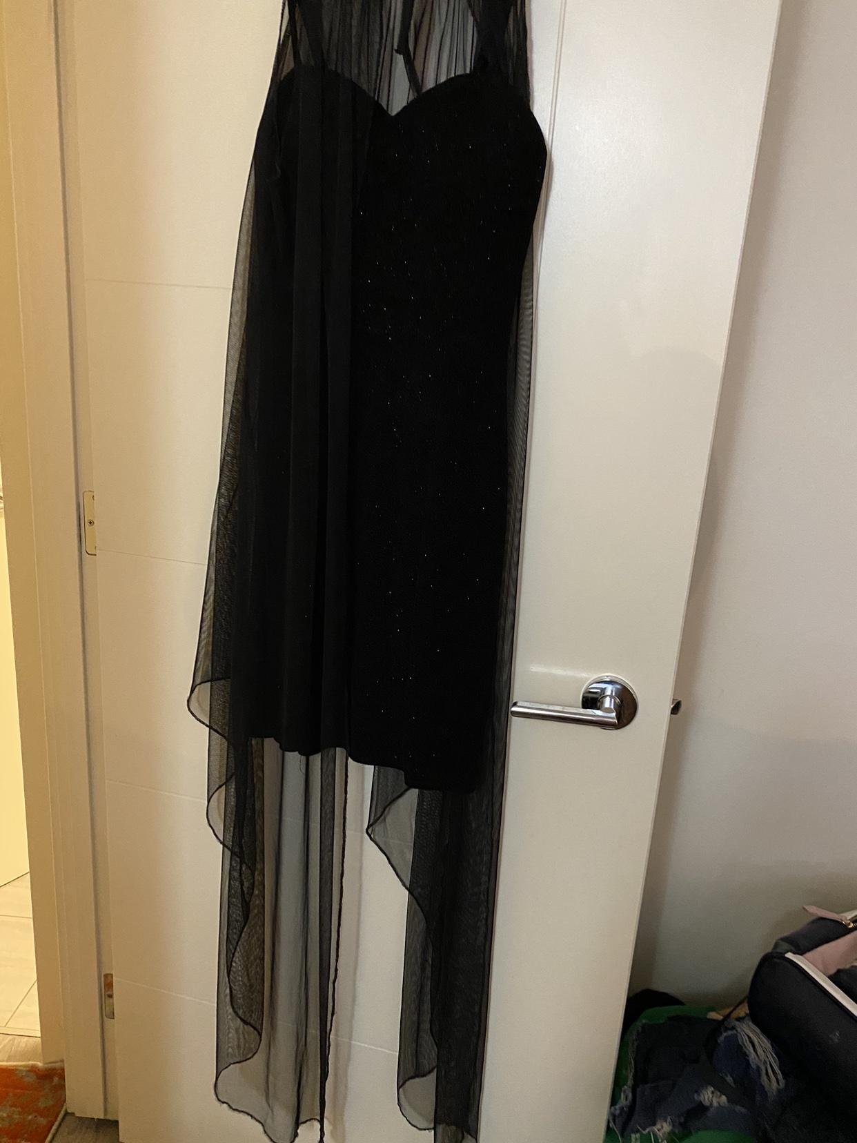 Women’s mini black dress - photo 2