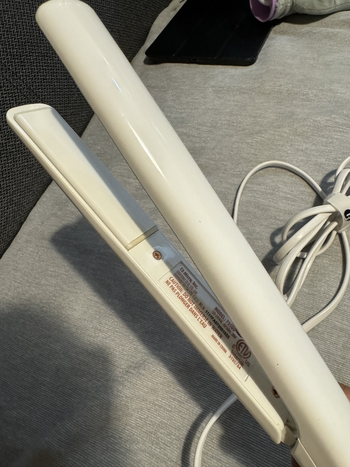T3 Micro Single Pass Flat Iron Hair Straightener - photo 3