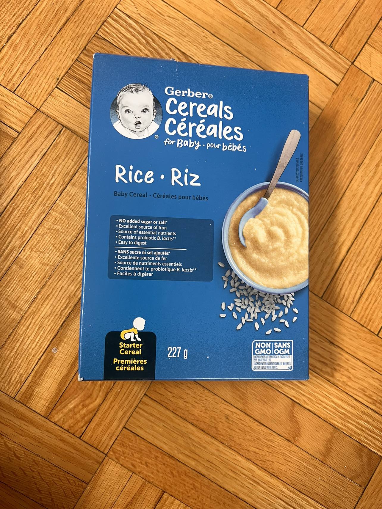 Free baby cereal thumbnail