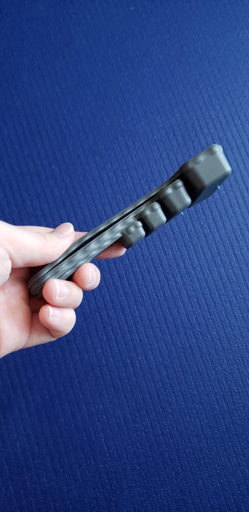 Collapsible slicone measuring cup & spoon set image indicator(6)