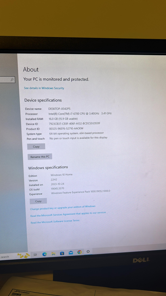 CPU Desktop i7  6th gen 16gb RAM 256gb SSD Storage - photo 2
