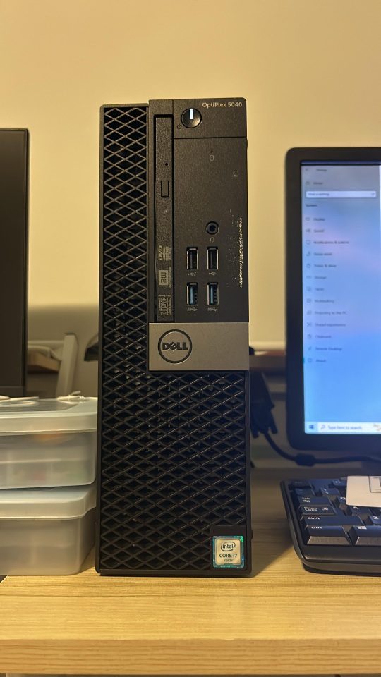CPU Desktop i7  6th gen 16gb RAM 256gb SSD Storage