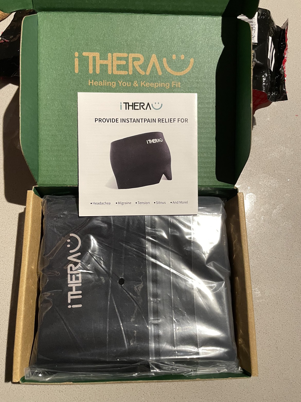 Wearable Cooling & Hot Therapy Mask/Hat thumbnail