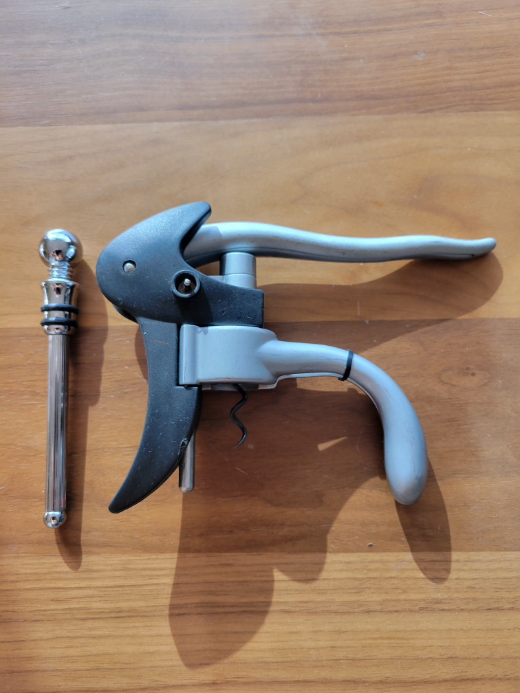 Lever corkscrew wine opener thumbnail