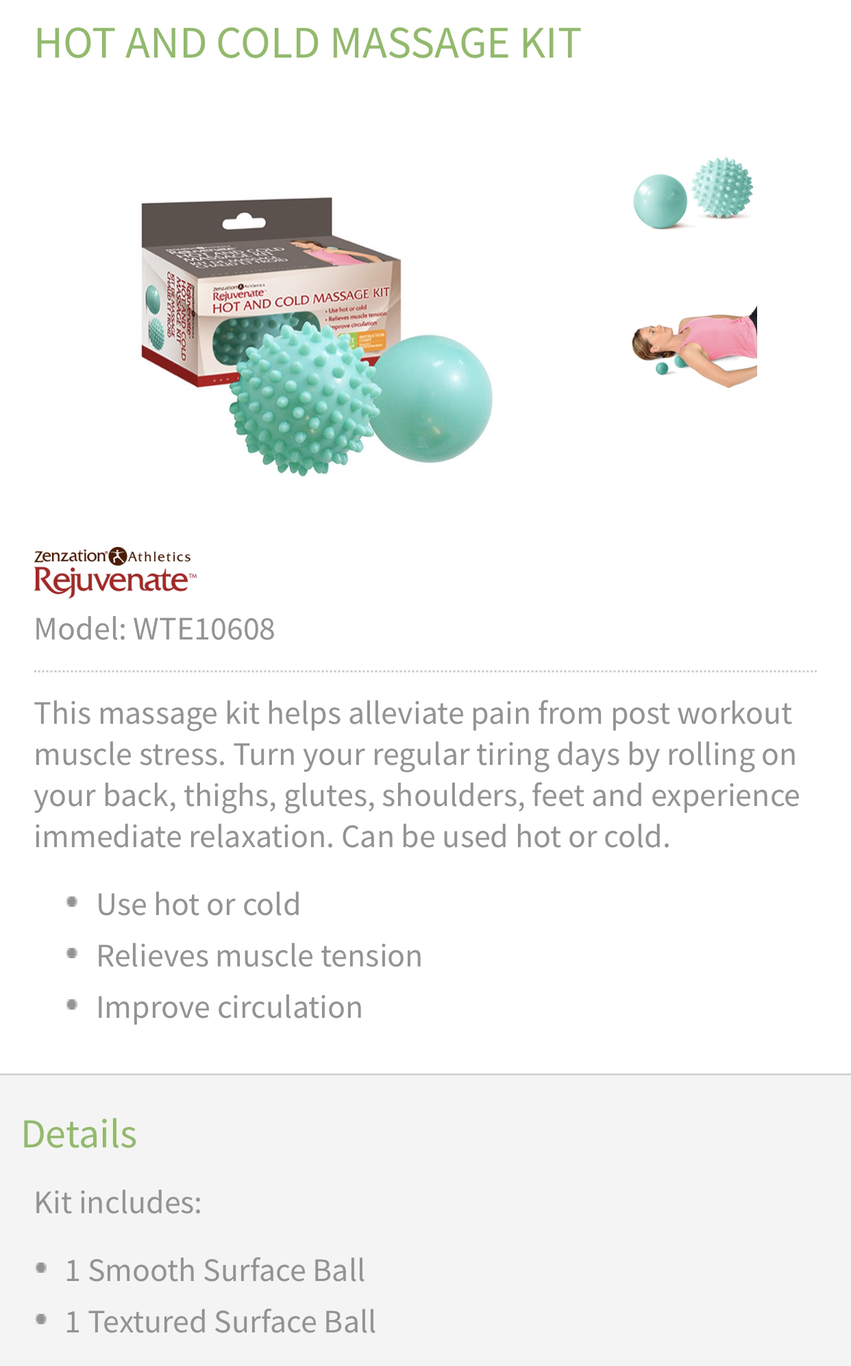 Home workout and massage kit - photo 5