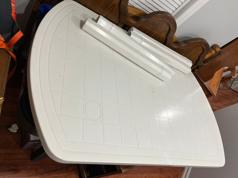 Big white table - photo 2