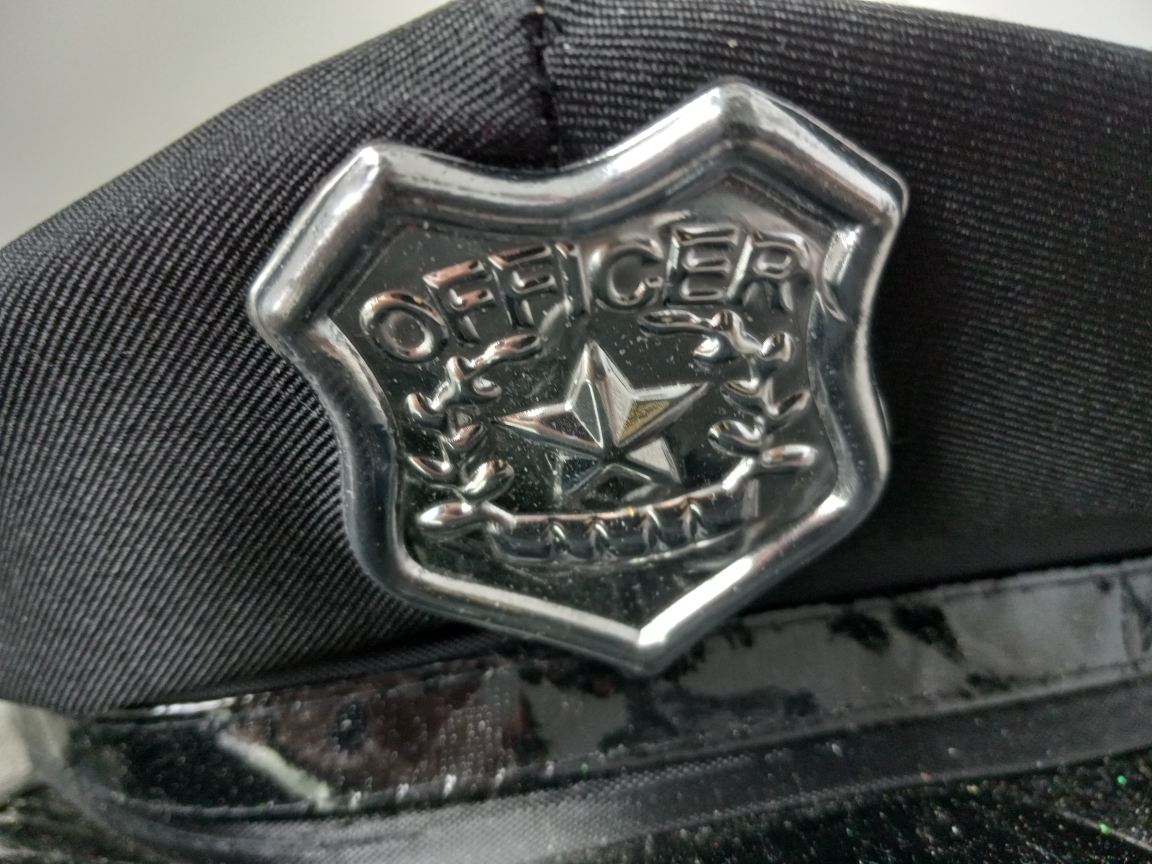 Halloween Police Hat and Radio Accessories - photo 3