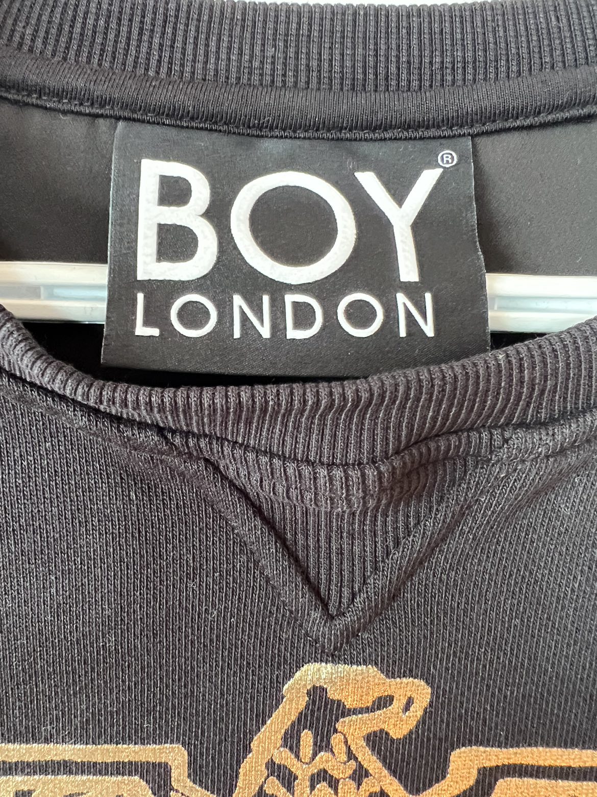Boy London black sweat shirt image indicator(3)