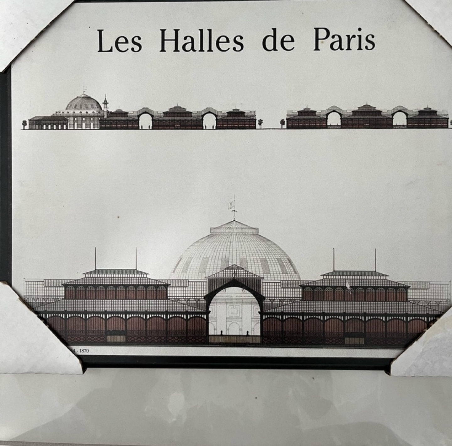 Moving sale: classic black and white “Paris” themed art image indicator(2)