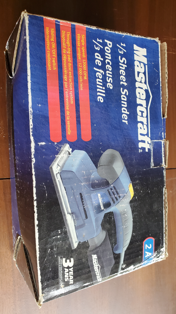 Mastercraft ⅓Sheet Sander thumbnail