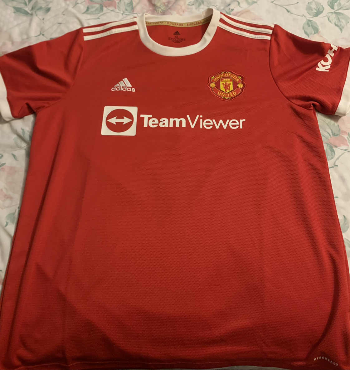 Manchester United 21/22 Ronaldo home jersey