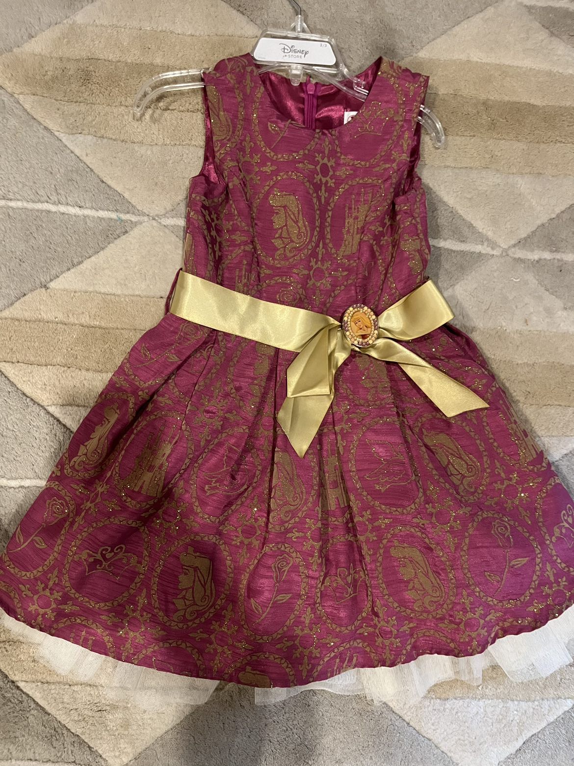 Disney Beautiful Princess Aurora Sleeping Beauty Dress -2 image indicator(2)