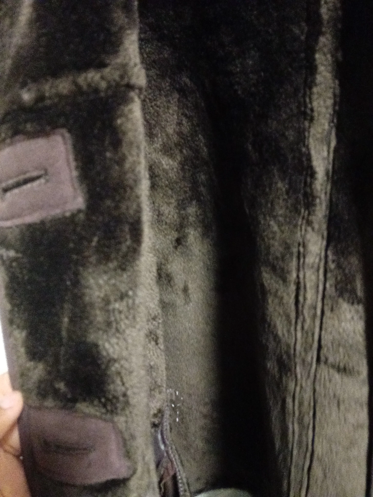 Dark brown winter coat - photo 2