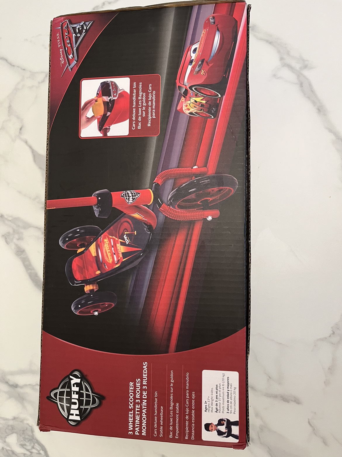 Brand new! 3 wheel scooter - Disney Pixar CARS image indicator(4)