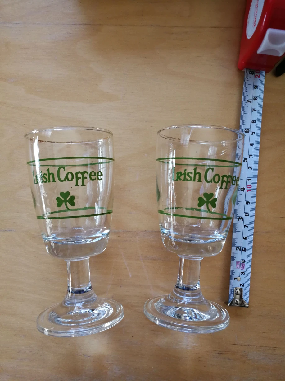Vintage Irish Coffee glasses (set of 2) image indicator(2)
