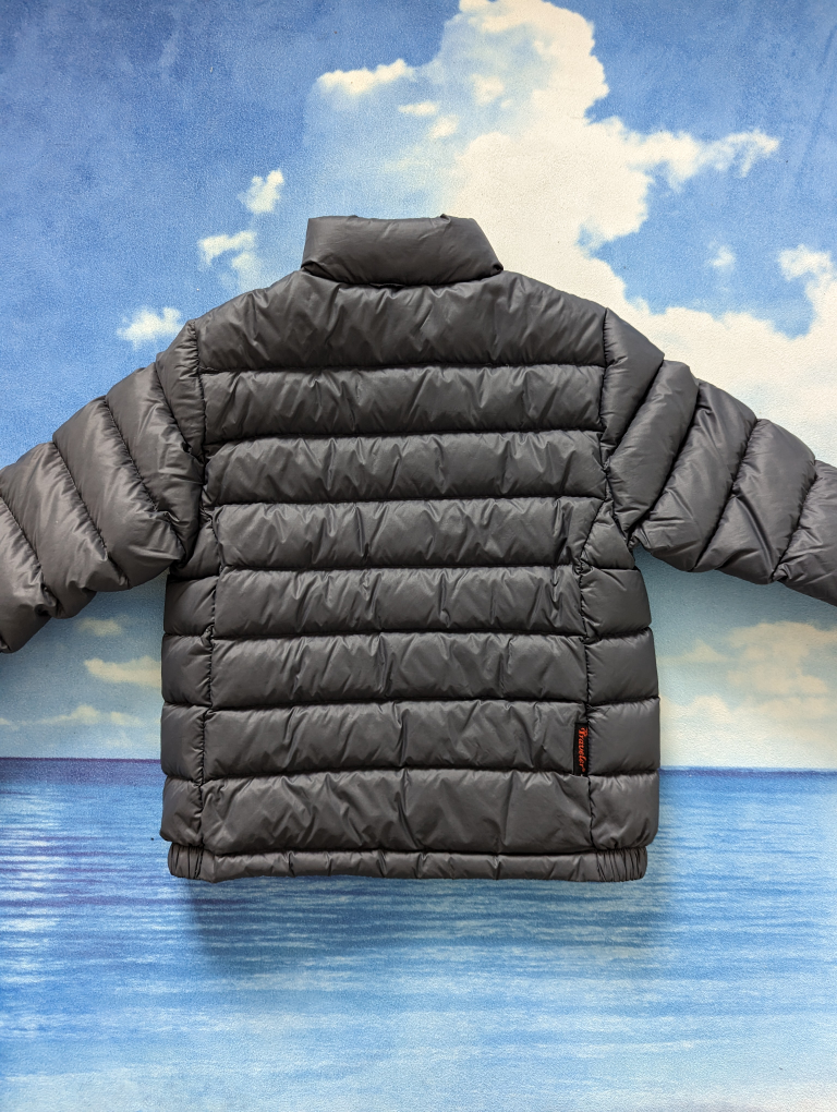 Boys size S (5-6Y) puffer jacket in dark grey - photo 4