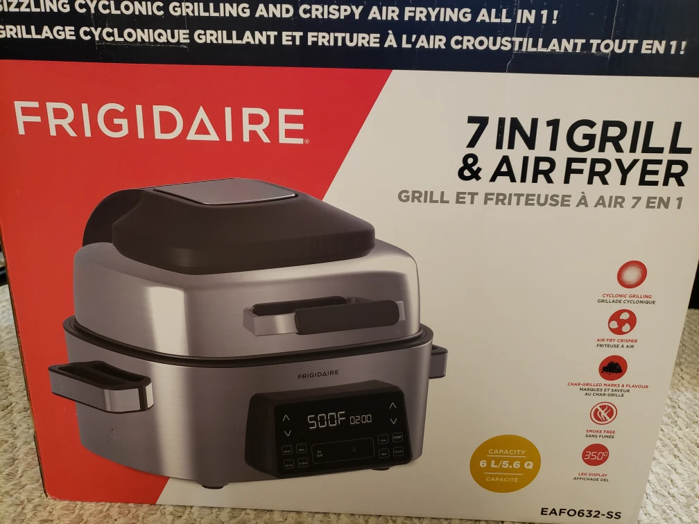 NEW never used indoor grill and air fryer - photo 3