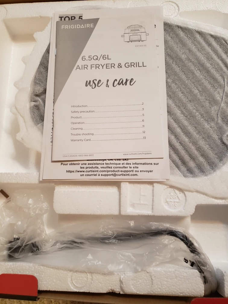 NEW never used indoor grill and air fryer - photo 4