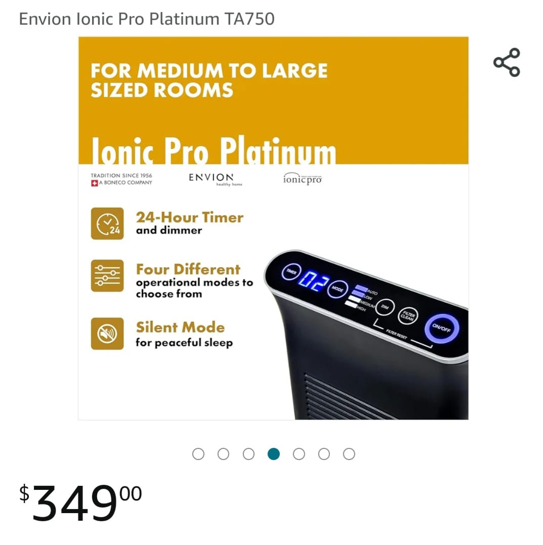 Envion Ionic Pro Platinum TA750 - photo 4