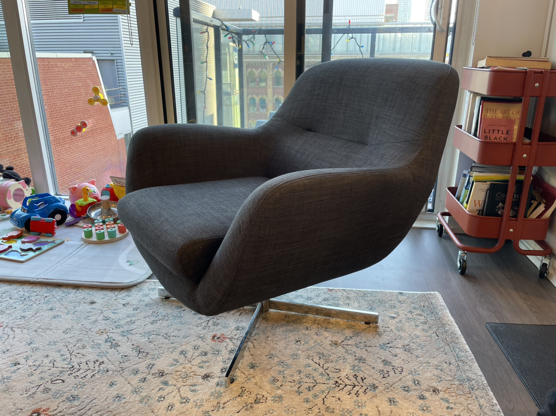 Swivel Armchair from Structube for Sale thumbnail