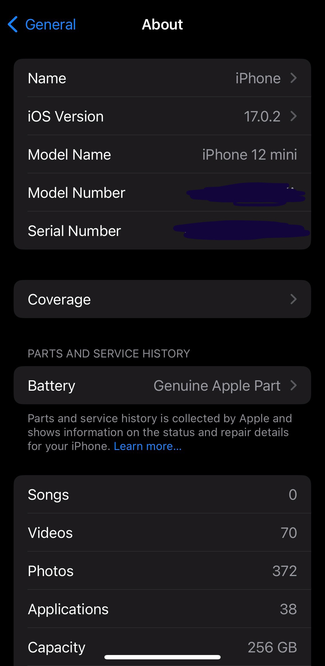 iPhone 12 Mini 256GB Black image indicator(7)