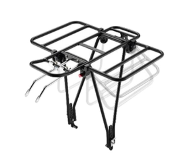 Bike Flip top adjustable rear rack