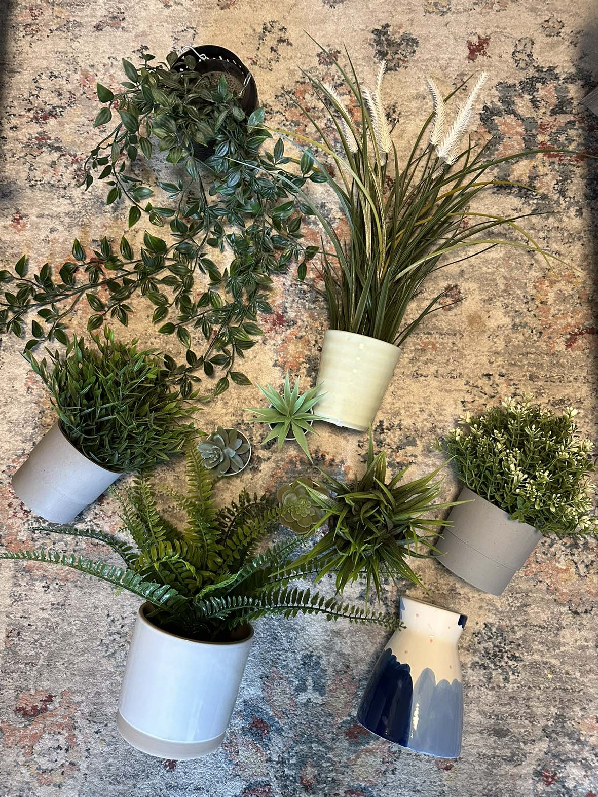 Ikea fake plants and pots - photo 4