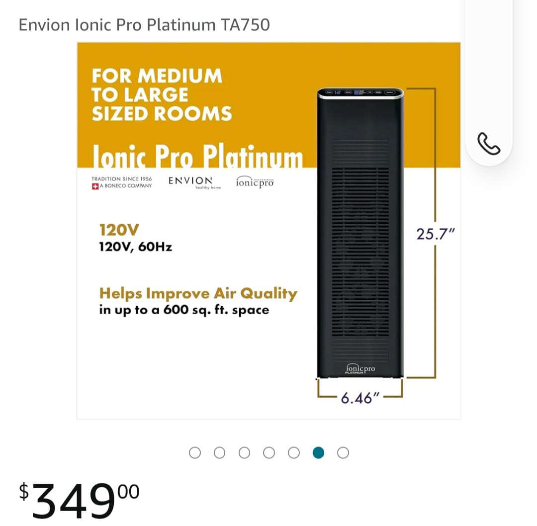 Envion Ionic Pro Platinum TA750 - photo 5