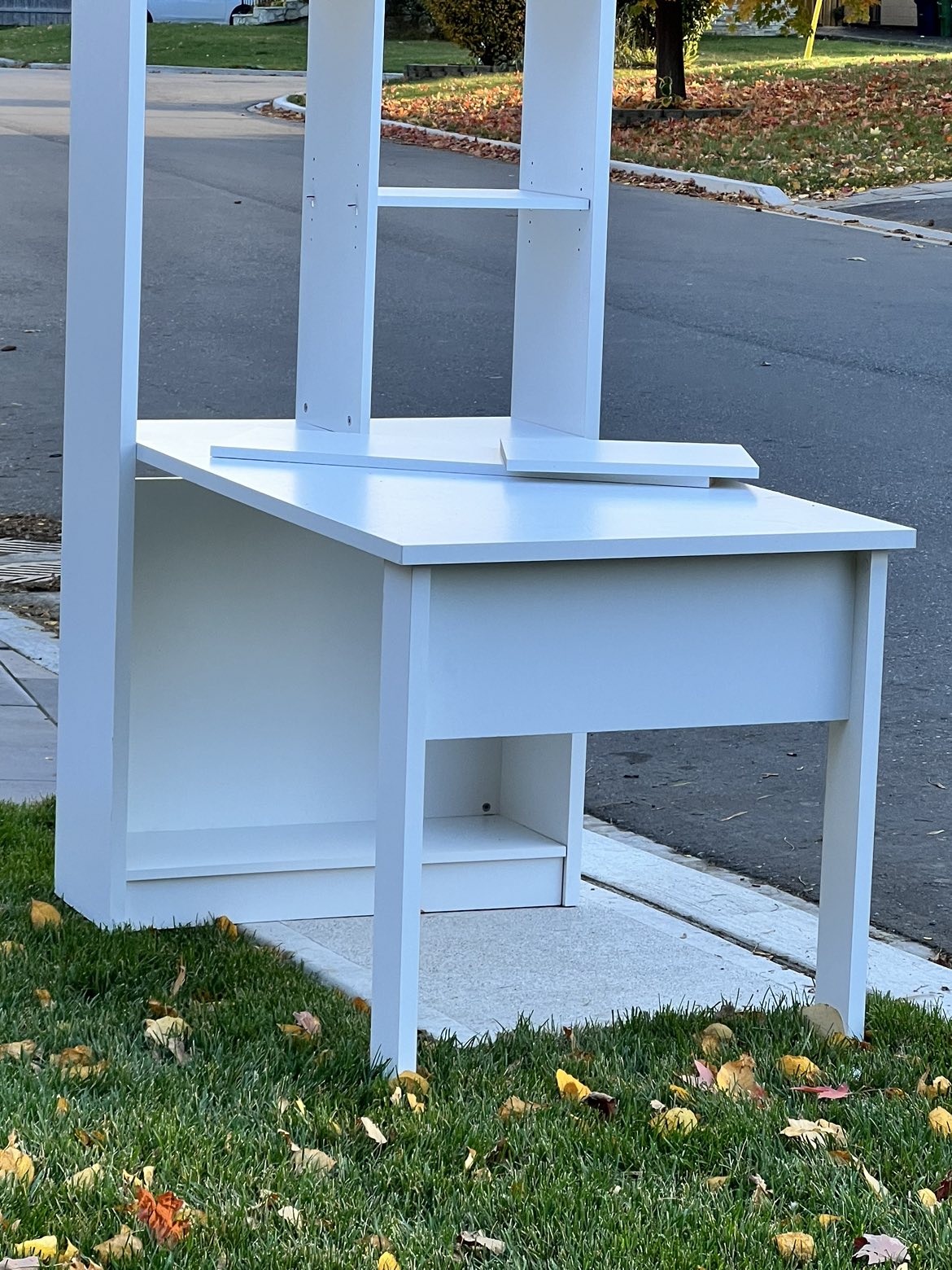 White Desk Shelf thumbnail