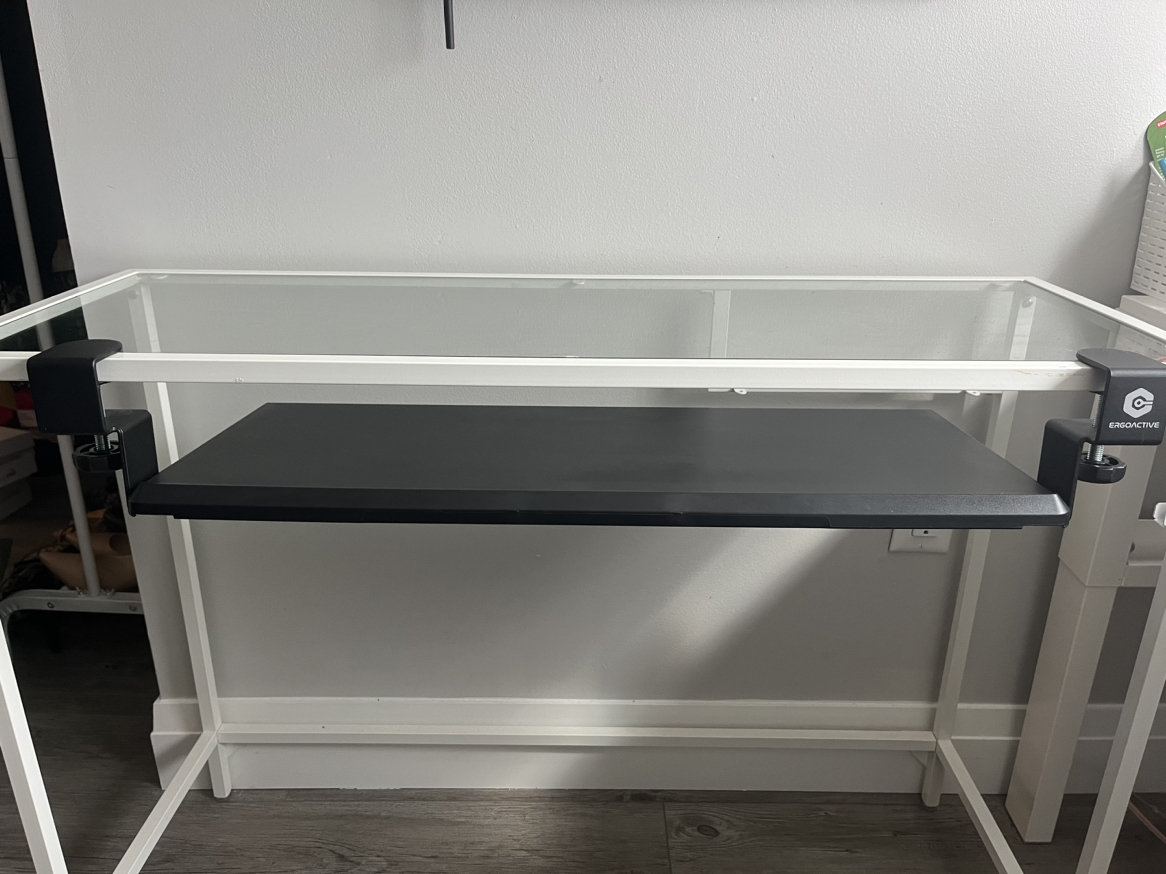 Ergonomic Under The Desk Computer Tray - photo 3